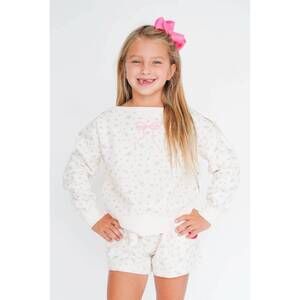 NEW PAPER FLOWER you were created for great things sweatshirt in gardenia